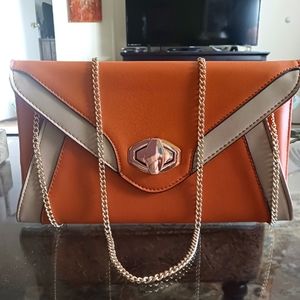 Urban Expressions Colorblock Clutch Shoulder bag Mod Groovy Purse